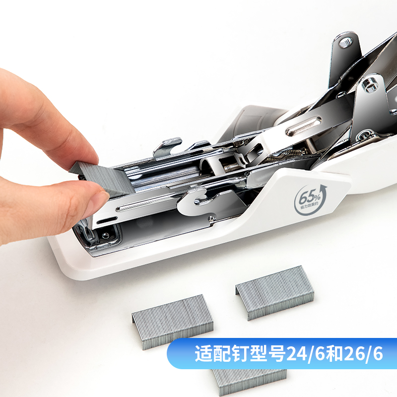 s36沙龙会0466省力订书机(白)