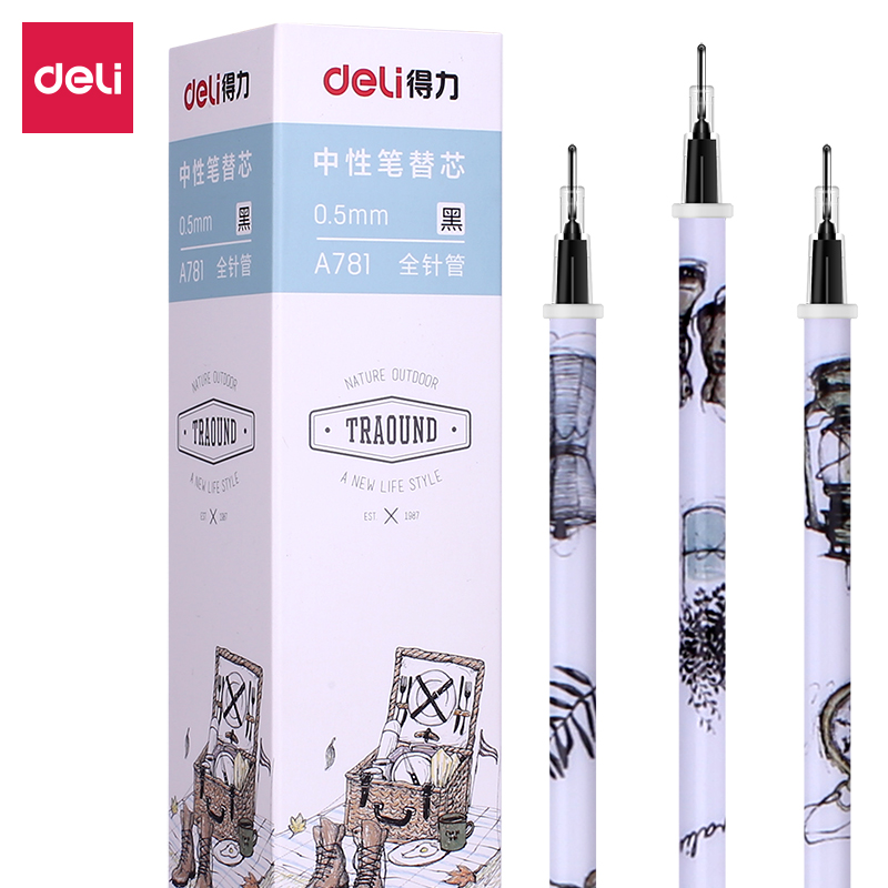 s36沙龙会A781中性替芯0.5mm全针管(黑)