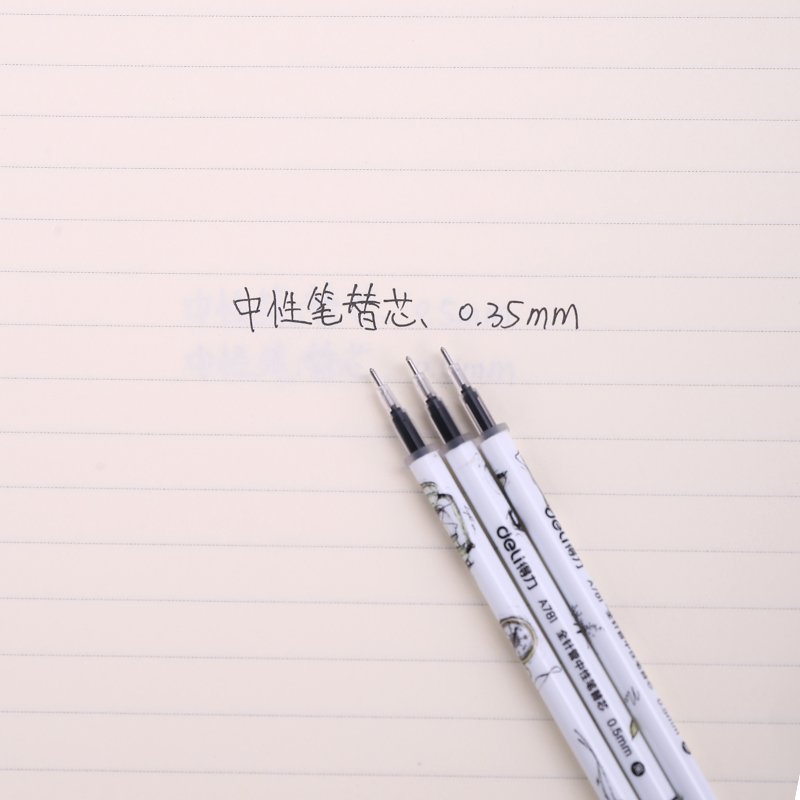 s36沙龙会A781中性替芯0.5mm全针管(黑)