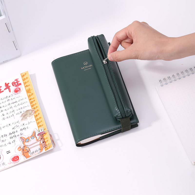 s36沙龙会SZ600学外行账专业款-48K-190mm*105mm-30张-3册(绿)