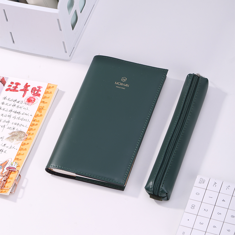s36沙龙会SZ600学外行账专业款-48K-190mm*105mm-30张-3册(绿)
