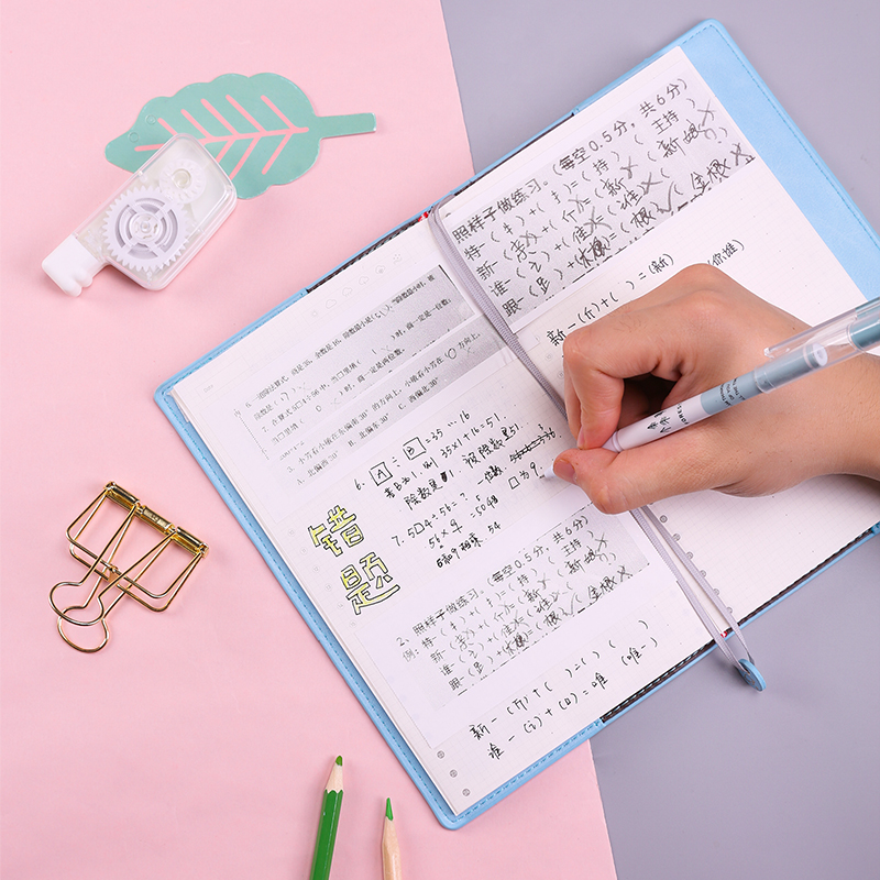 s36沙龙会SZ604学外行账-专业款-210mm*130mm/144张(浅蓝)