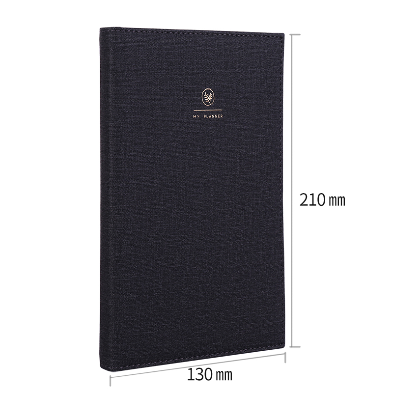 s36沙龙会SZ602学外行账-专业款-210mm*130mm/144张(黑)