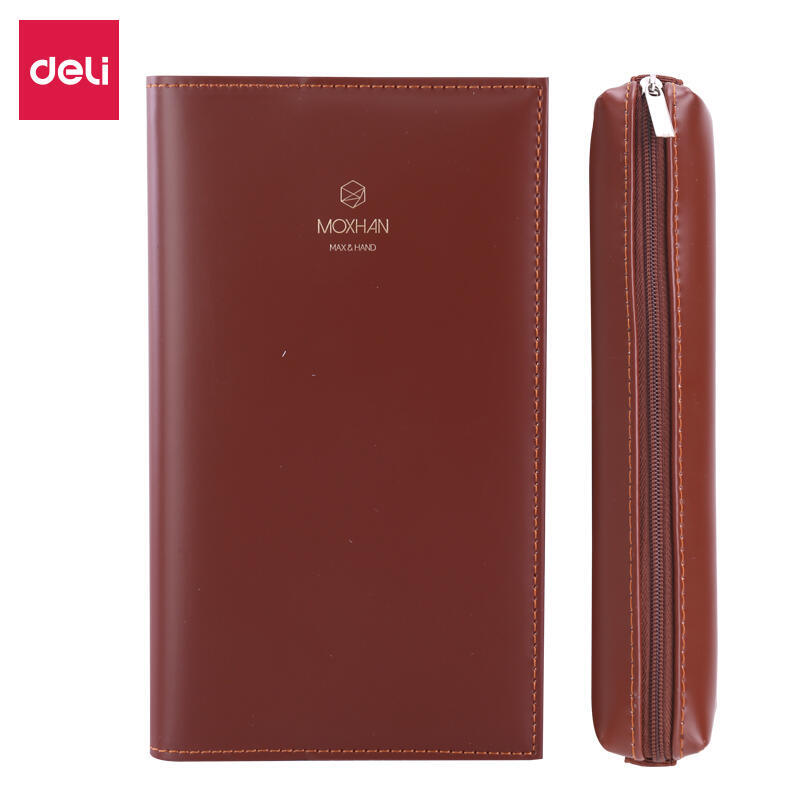 s36沙龙会SZ600学外行账专业款-48K-190mm*105mm-30张-3册(棕)