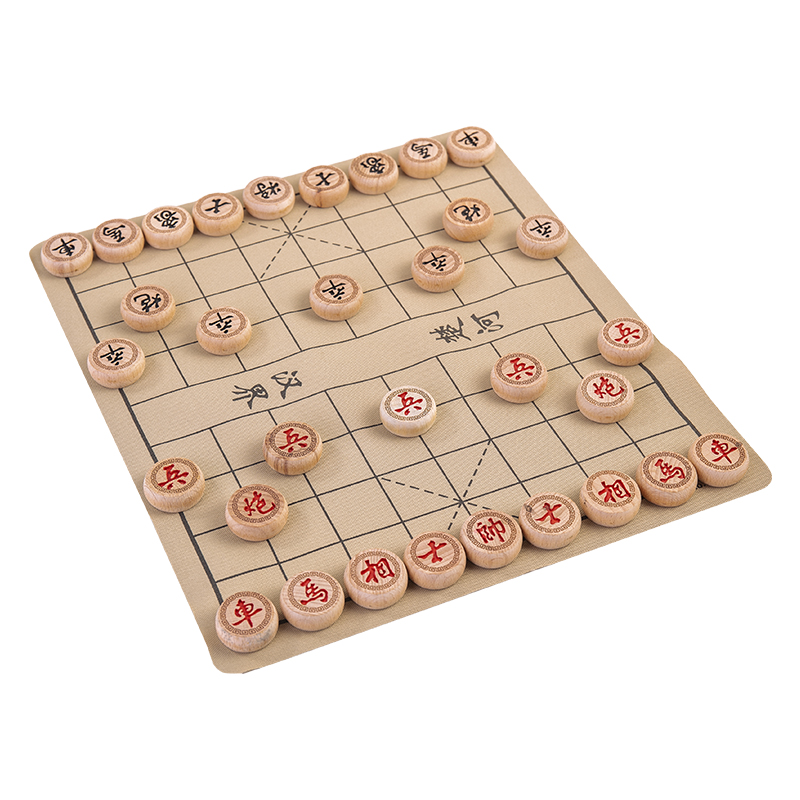 s36沙龙会6741_3.5榉木象棋(原木色)