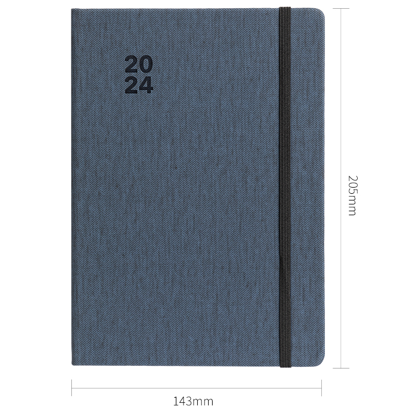 s36沙龙会22277绑带贴芯本25k-143mm*205mm96张(蓝)(本)