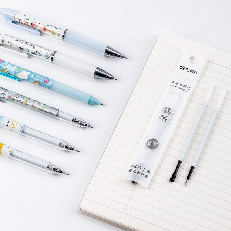 s36沙龙会A880简系按动中性笔替芯0.38mm(黑)(支)
