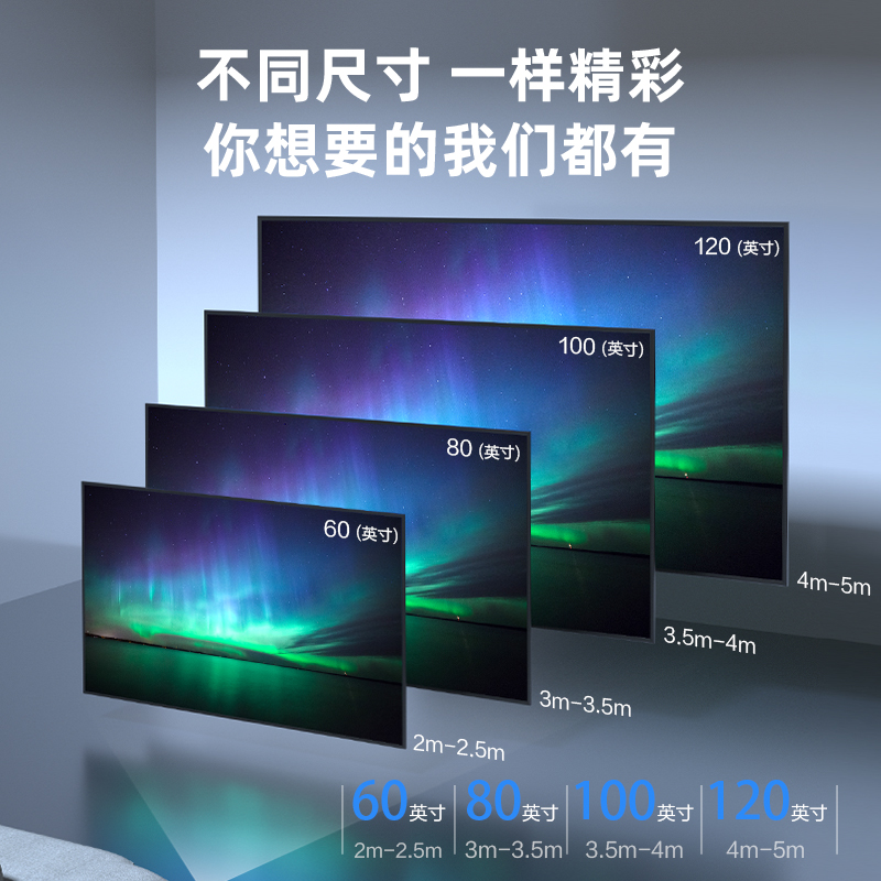 s36沙龙会50460长焦抗光画框幕(黑)(台)