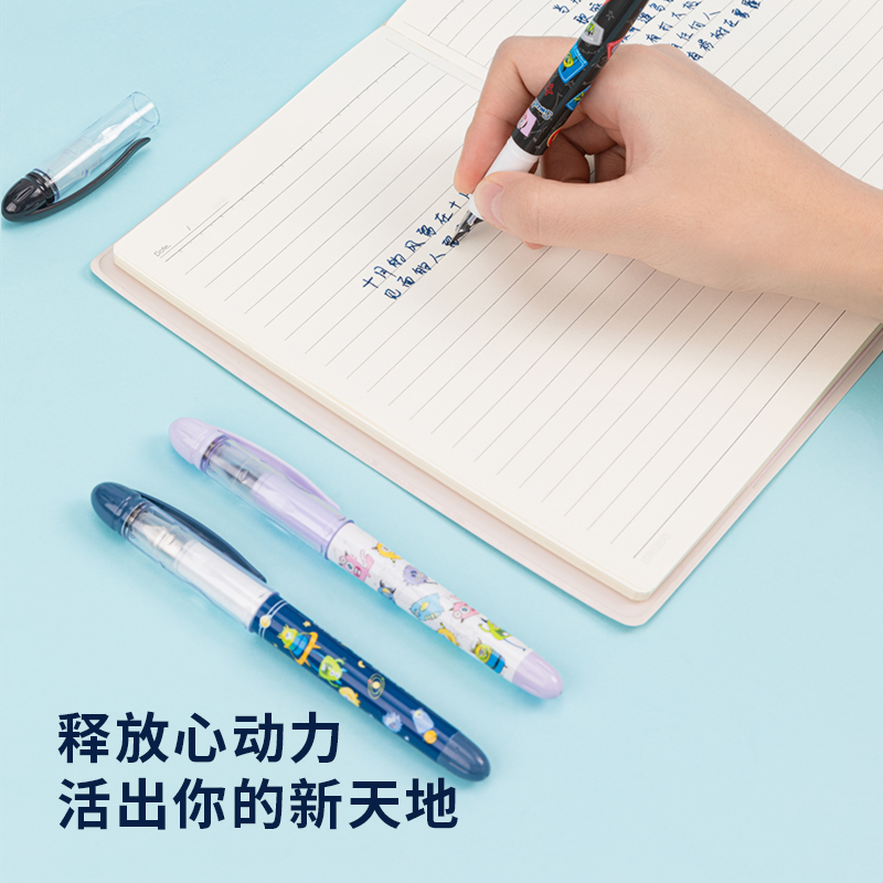 s36沙龙会S691钢笔(墨蓝)(1明尖+1暗尖+4墨囊/卡)