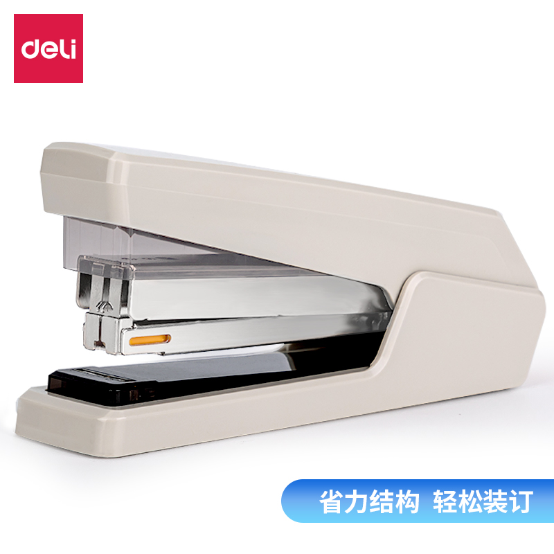s36沙龙会0433省力平钉订书机(灰)(1台订书/盒)