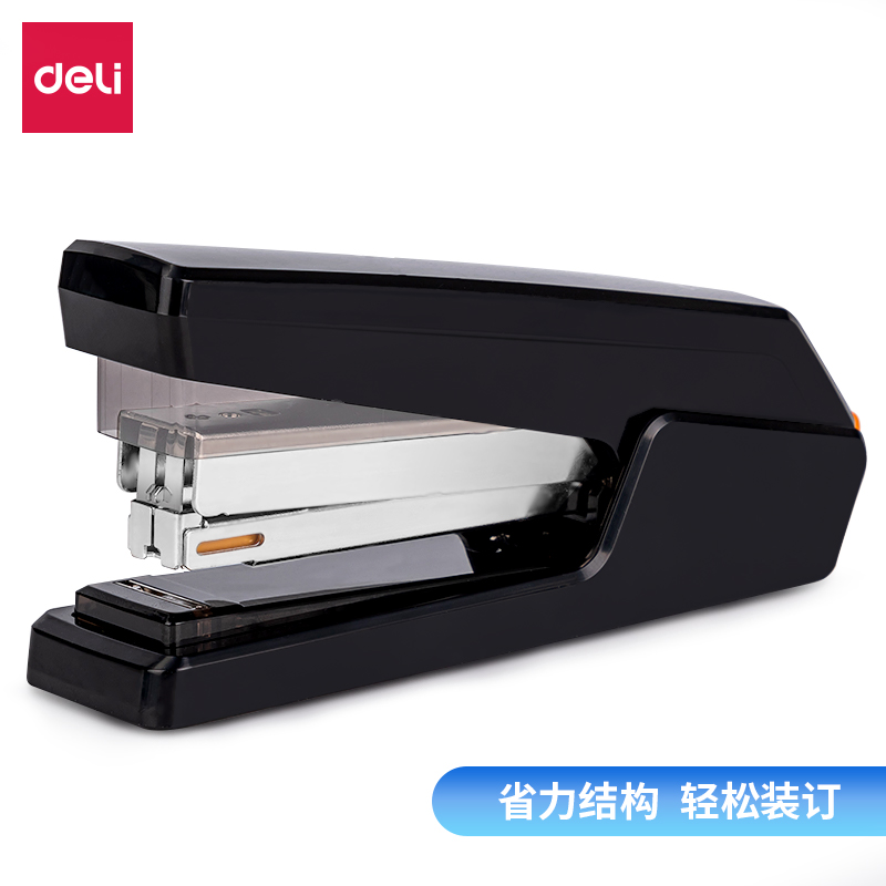 s36沙龙会0433省力平钉订书机(黑)(1台订书/盒)
