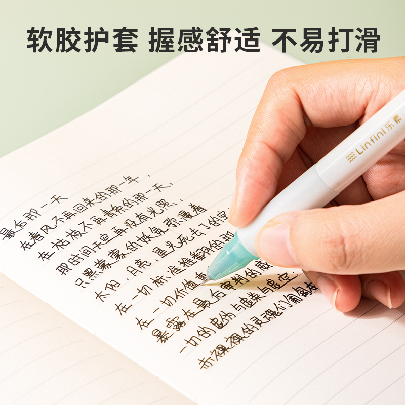 s36沙龙会A619学生中性笔0.35mm增强型针管(黑)(支)