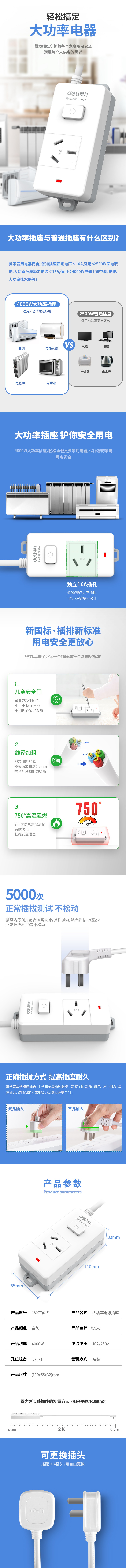 s36沙龙会18277(0.5)延伸线插座_1组_0.5米_PVC袋装(白)(只)