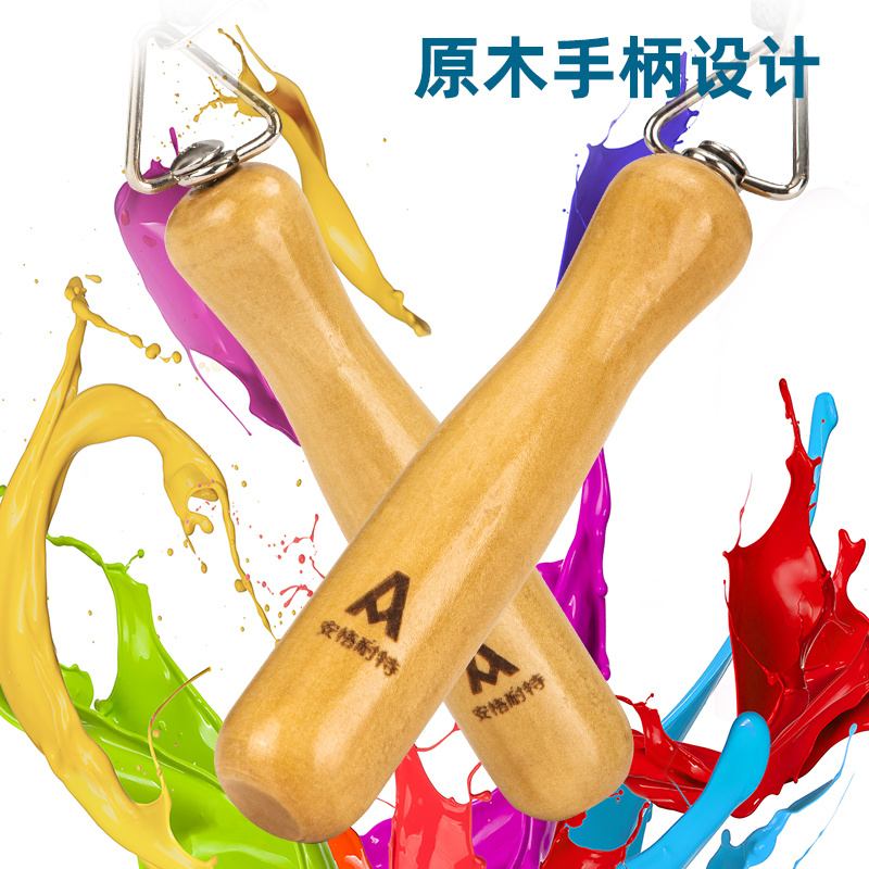 安格耐特F4004整体棉绳跳绳(不计数)(5米)(3~4人使用)(灰)(根)