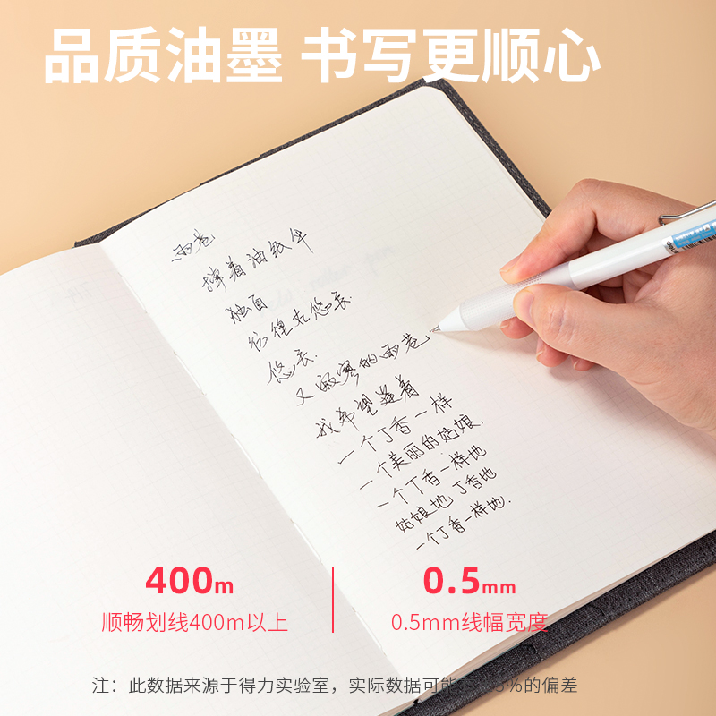 s36沙龙会A5124常销系列0.5mm按动全针管(黑)(支)