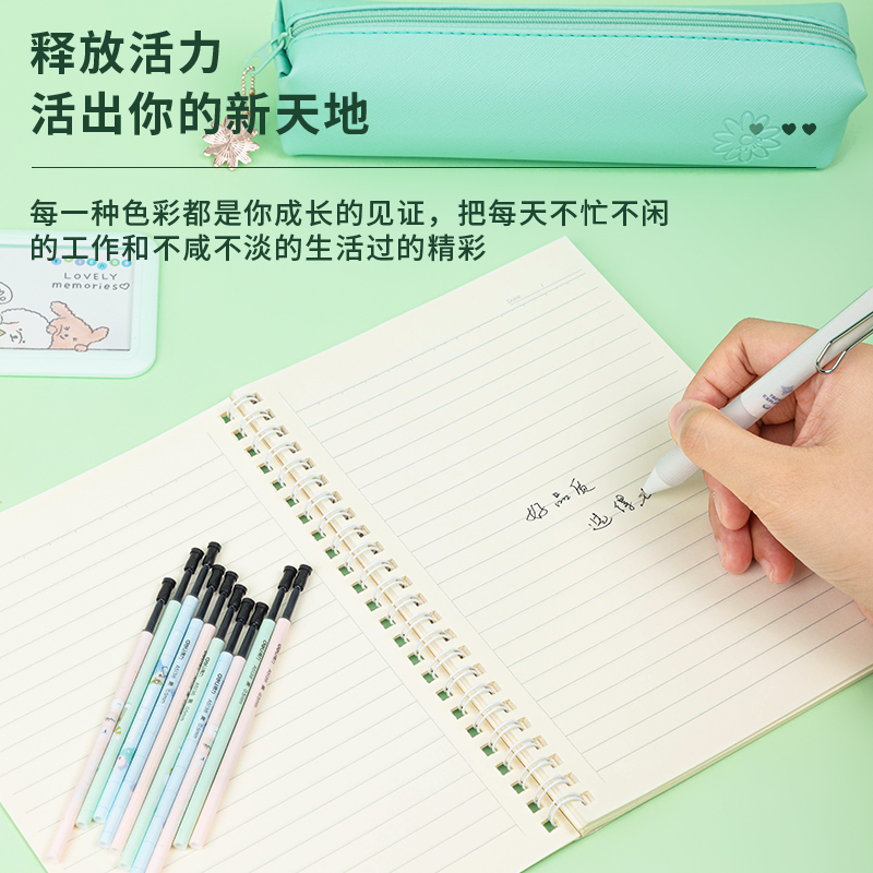 s36沙龙会A5138小主题展示0.5mm按动全针管(黑)(盒)