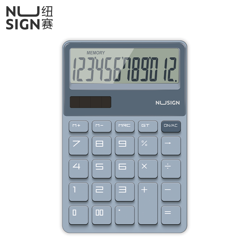 纽赛NS042桌面盘算器(蓝)(台)