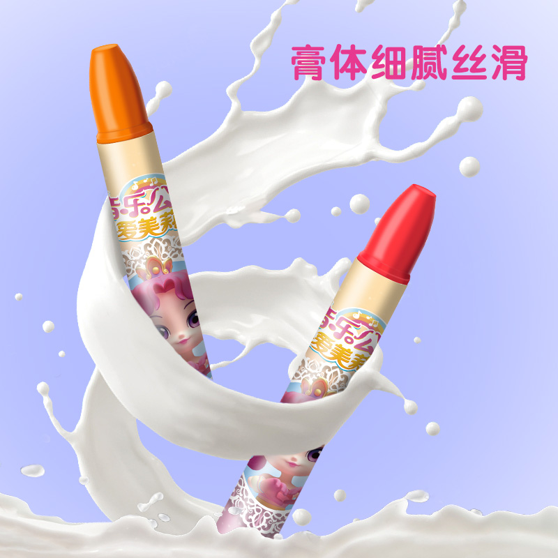 s36沙龙会72114-24_彩盒装音乐公主爱美莉子弹头24色油画棒(混)(24支/盒)