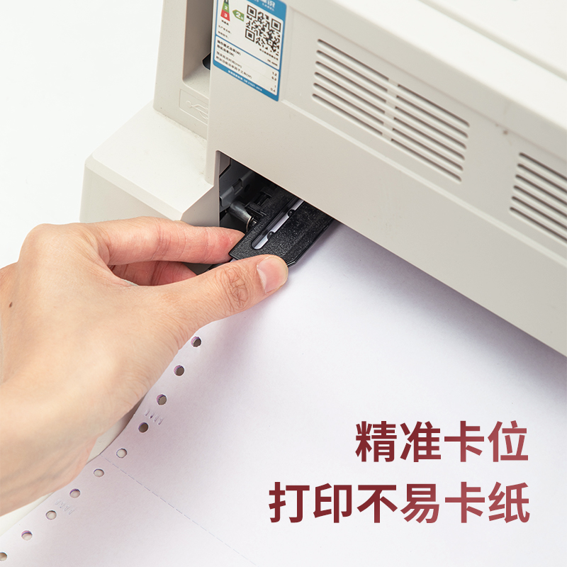 s36沙龙会尼罗河NL241-2电脑打印纸(1/3CS彩色撕边)(1000页/盒)