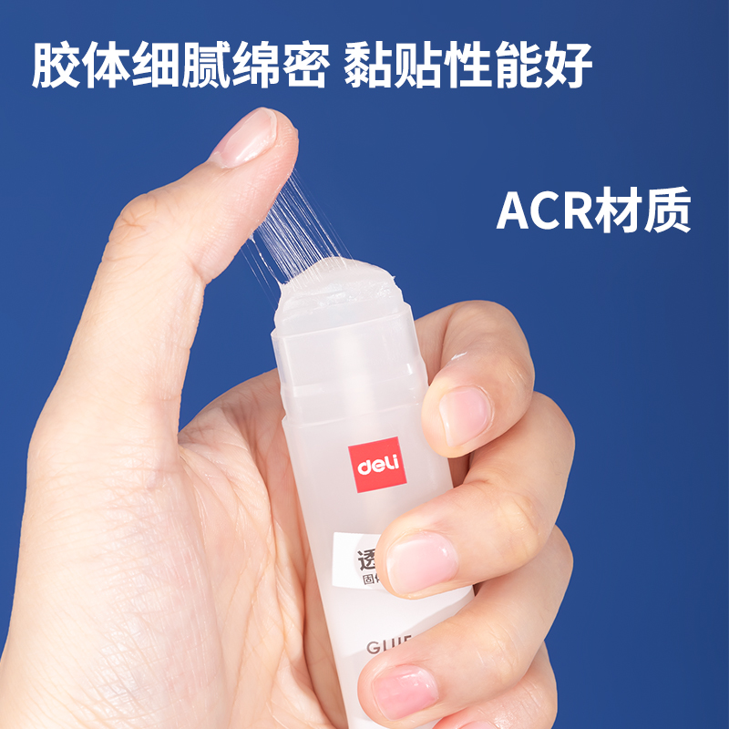 s36沙龙会53408三角形强力固体胶(透明)(13g/支)