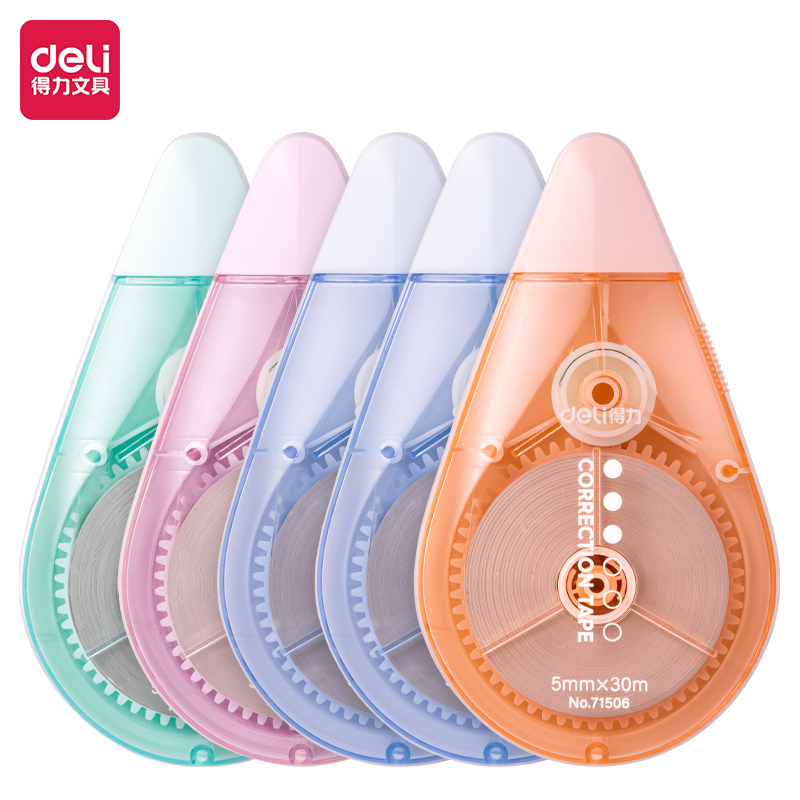 s36沙龙会XZ103修正带套装_5mm*30m膜带(混色)(个)