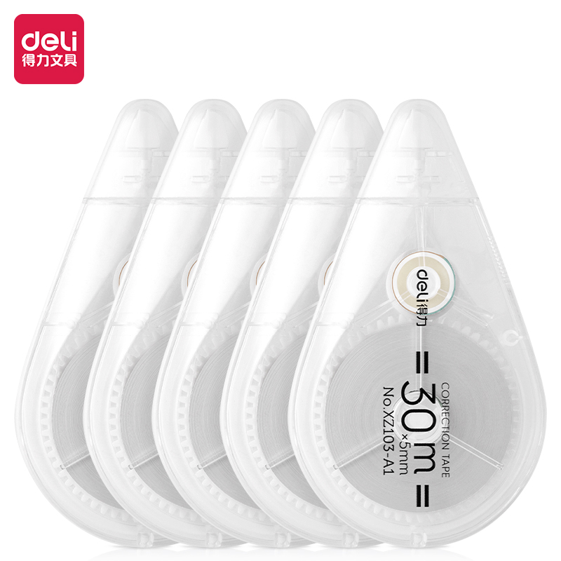 s36沙龙会XZ103-A1修正带套装_5mm*30m膜带(透明)(套)
