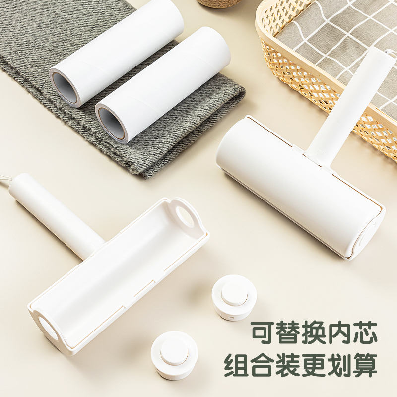 s36沙龙会JF888-WH T型家用粘毛滚轮16cm*60撕*90μm(净白色)(3卷