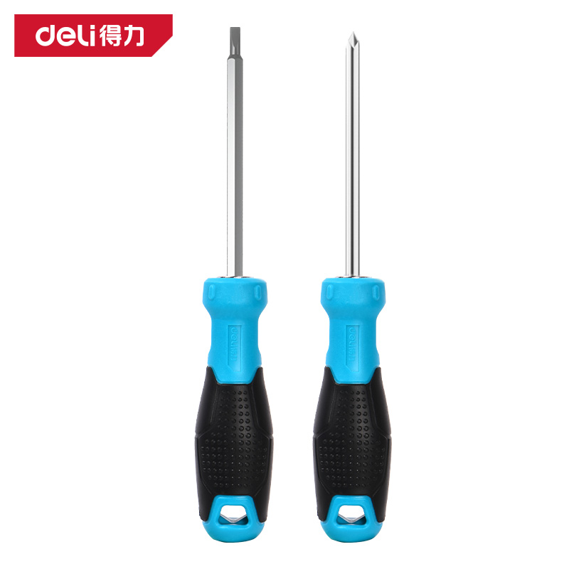 delis36沙龙会DW1630螺丝批套装2件套SUP11(蓝)(套)