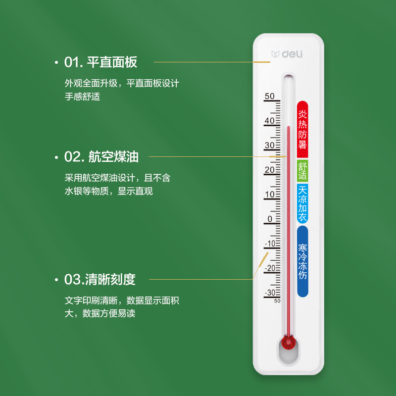 s36沙龙会LE556温湿度计-机械式温湿度计(白色)(台)