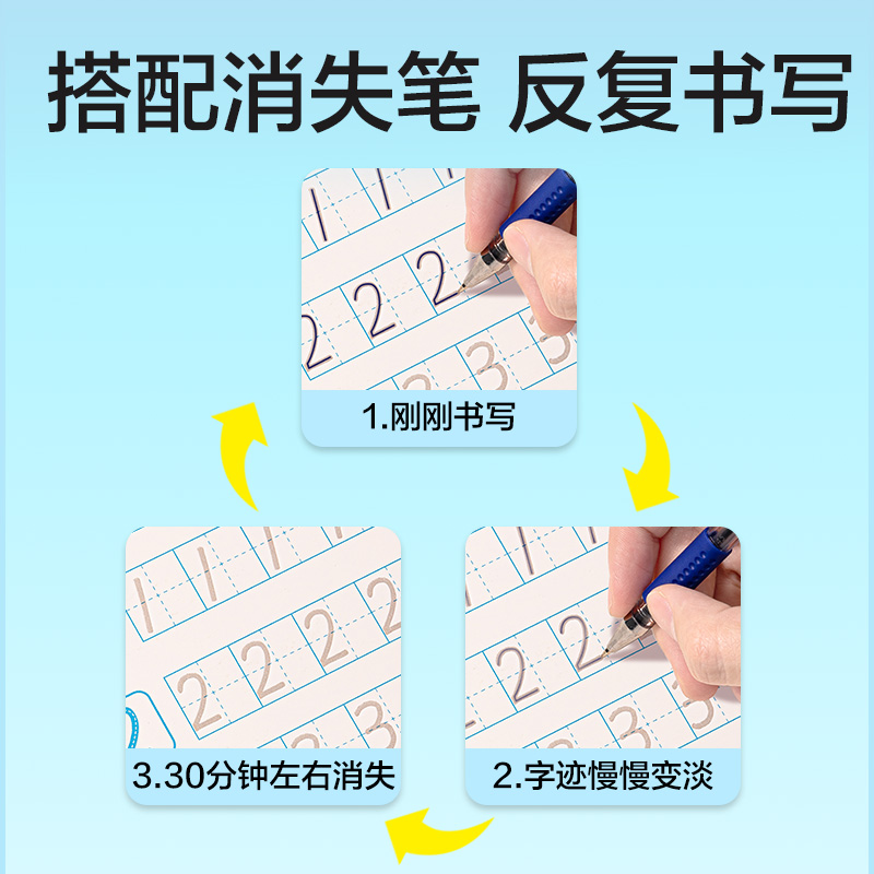 s36沙龙会HW326-4凹槽字帖拼音(混)(本)