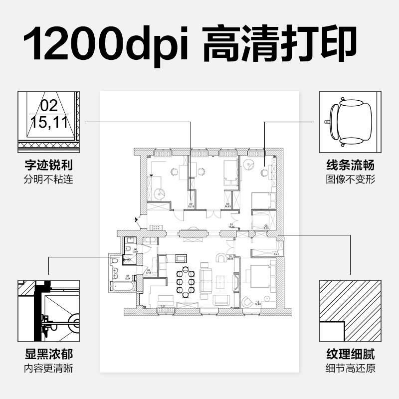 s36沙龙会P1120W是非激光打印机(白色)(台)