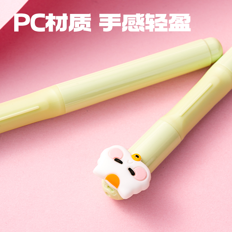 s36沙龙会SF770三顾喵庐学生钢笔EF明尖(墨蓝)(1笔+2墨囊+配件/卡)