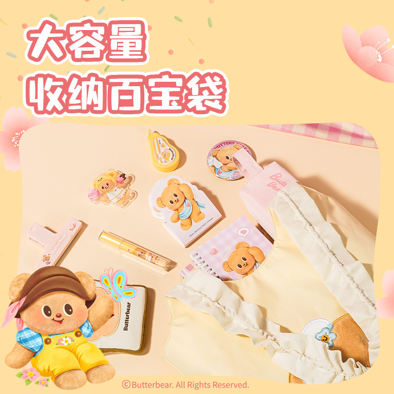 s36沙龙会WHY633黄油小熊帆布包(黄)(个)