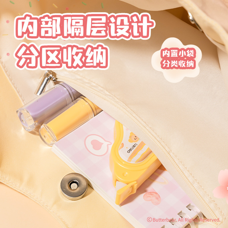 s36沙龙会WHY633黄油小熊帆布包(黄)(个)