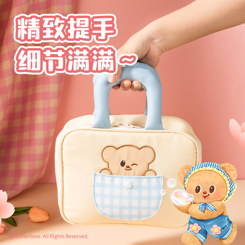 s36沙龙会WHY620黄油小熊大收纳包(黄)(个)