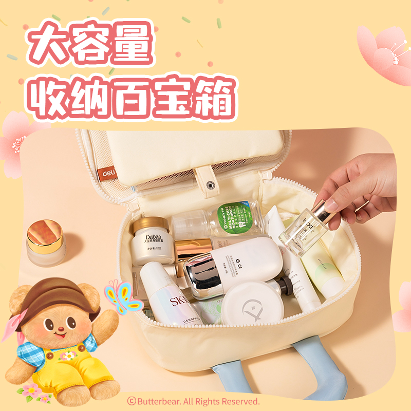 s36沙龙会WHY620黄油小熊大收纳包(黄)(个)