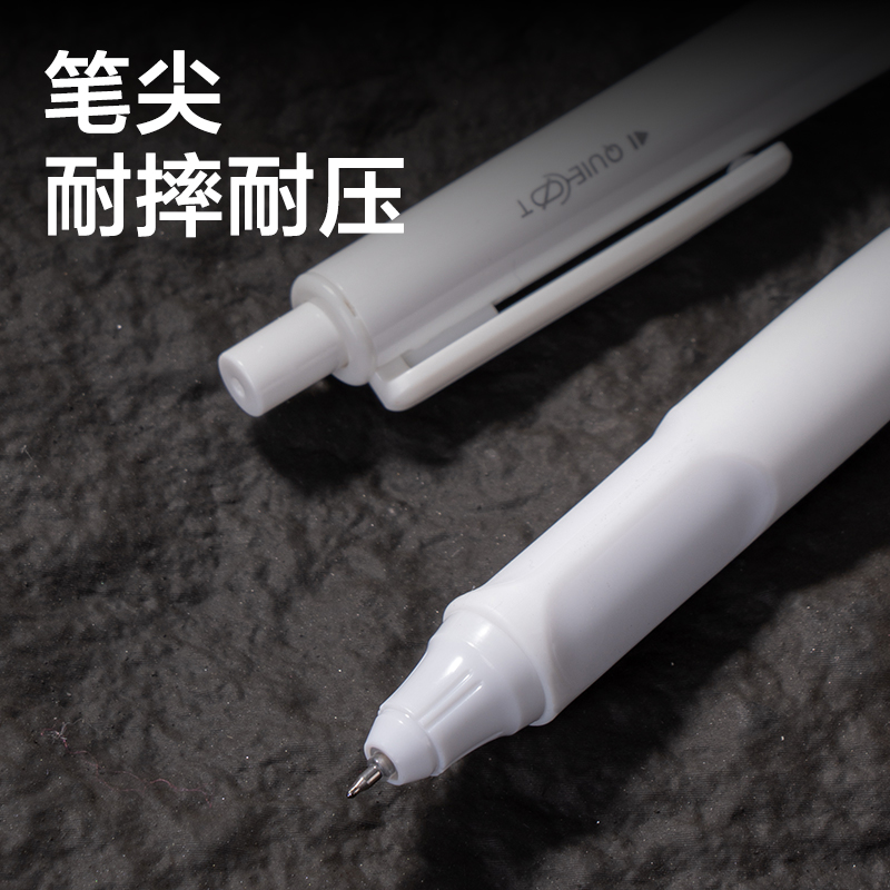 s36沙龙会SA525秒干按动通例中性笔0.5mmST头(黑)(支)(白金款)