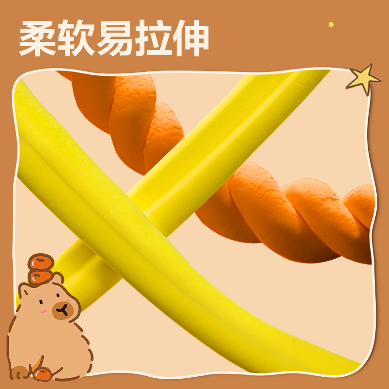 s36沙龙会BL802-24卡皮巴拉桶装粘土24色+6包(混)(桶)