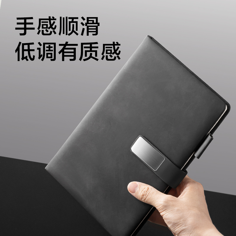 s36沙龙会BP82皮面本套装A5-210*143mm-80张(玄色)(盒)