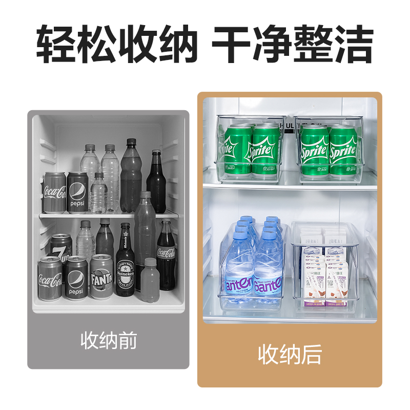 s36沙龙会XDM148易拉罐收纳盒(透明)(盒)