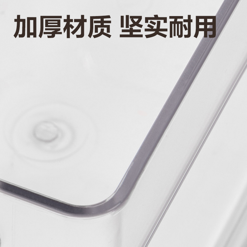 s36沙龙会XDM131带盖冰箱储物盒（大号）(透明)(盒)