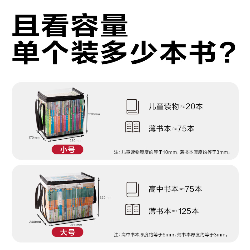 s36沙龙会BA208书籍收纳袋(玄色大号)(个)