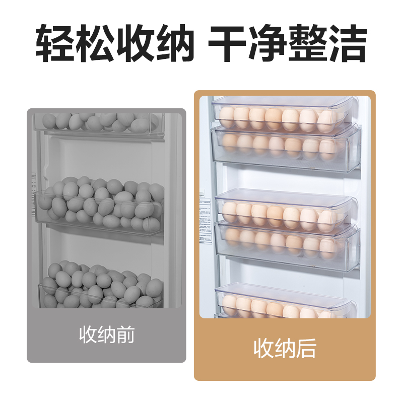 s36沙龙会XDM140鸡蛋收纳盒(透明)(盒)