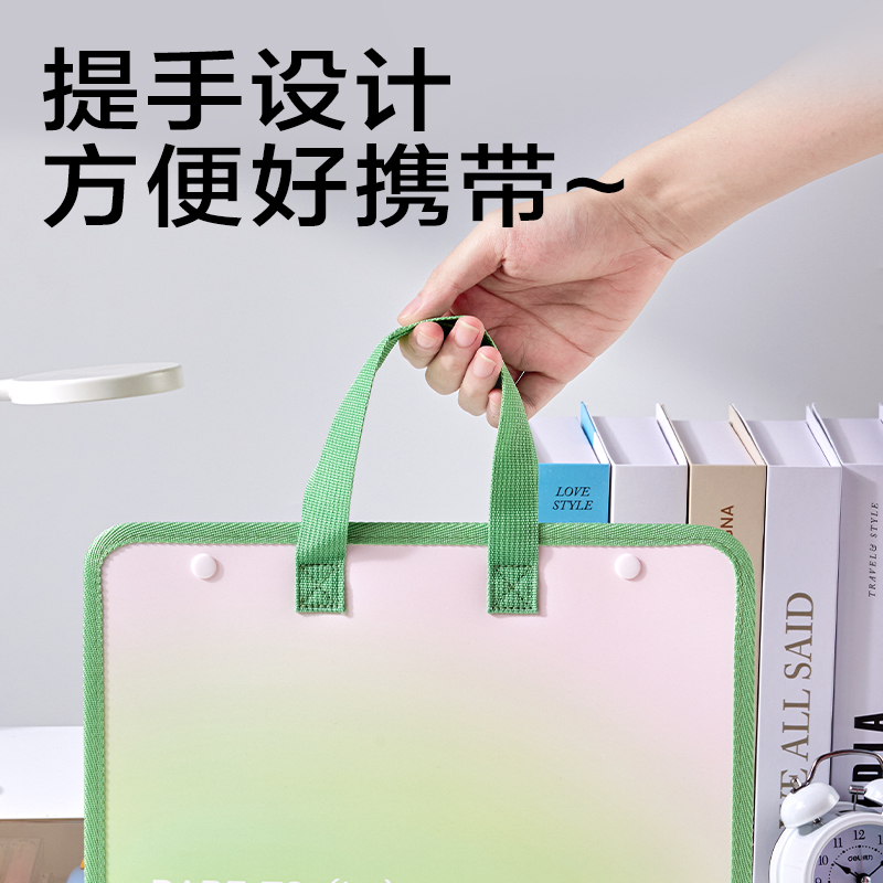s36沙龙会PM347_13格横式风琴包(绿)(个)