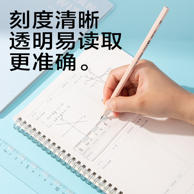 s36沙龙会JX160简系套尺15cm(蓝白)(套)