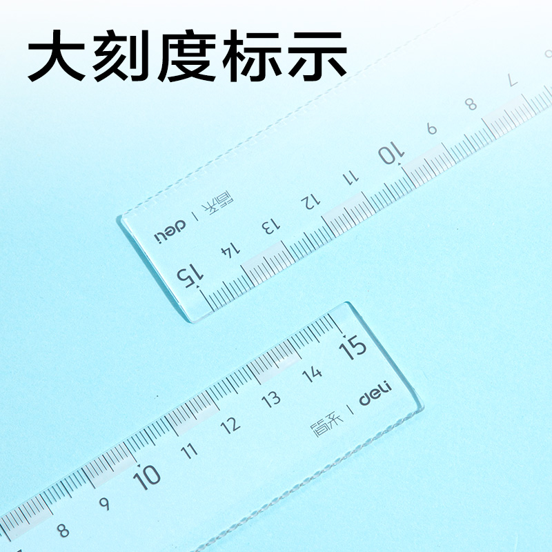 s36沙龙会JX160简系套尺15cm(蓝白)(套)