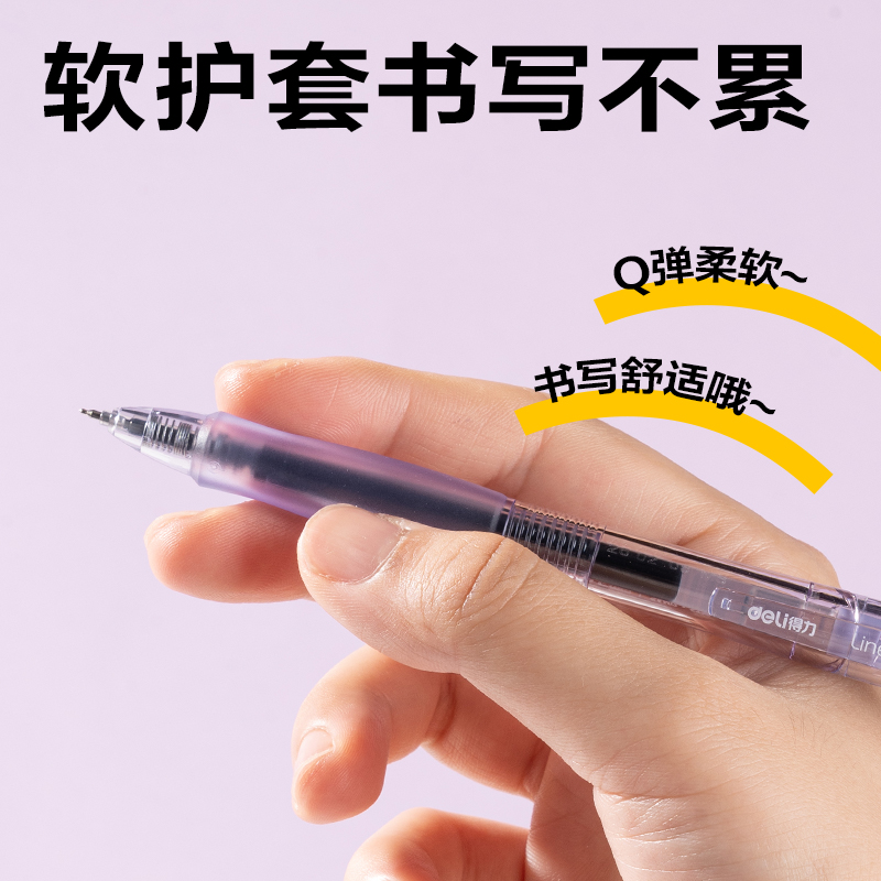 s36沙龙会SA402速干按动通例中性笔0.5mmST笔头(黑)(4支/盒)