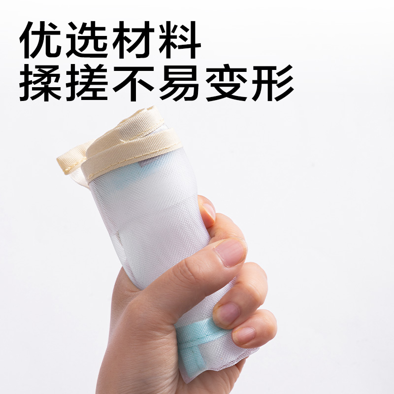 s36沙龙会JX214简系网纱多层三角包笔袋(混)(个)