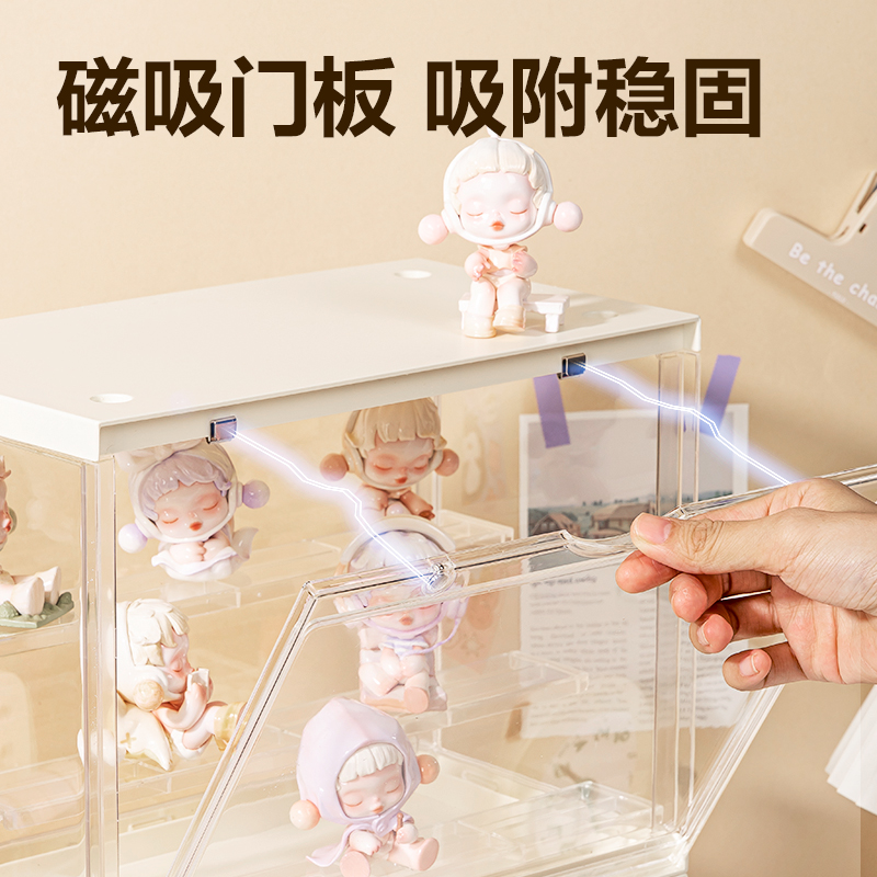 s36沙龙会PK156收纳盒(翻盖款)(米白)(个)