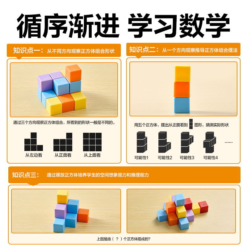 s36沙龙会YX617学具正方体(混)(袋)